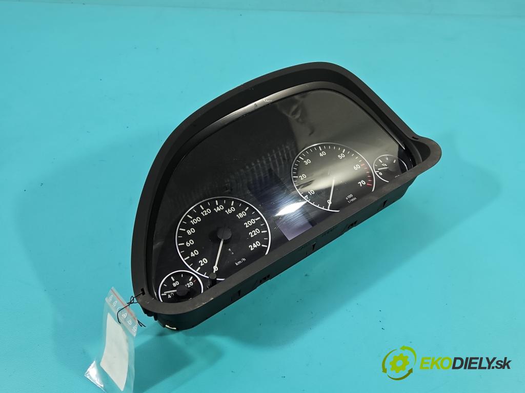 Mercedes A W169 2004-2012 1.5b: 95 HP manual 70 kW 1498 cm3 3- prístrojovka/ budíky 0263643147 (Prístrojová doska)