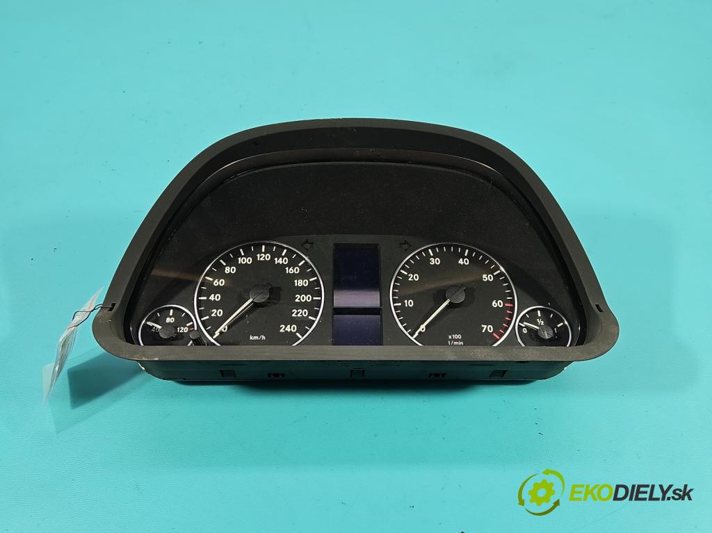 Mercedes A W169 2004-2012 1.5b: 95 HP manual 70 kW 1498 cm3 3- prístrojovka/ budíky 0263643147 (Prístrojová doska)