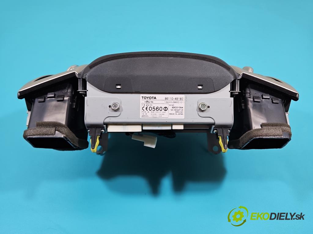 Lexus RX II 2003-2008 3.3 v6 211KM automatic 155 kW 3331 cm3 5- Zobrazit: 86110-48180 (Prístrojová doska)