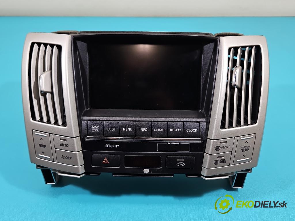 Lexus RX II 2003-2008 3.3 v6 211KM automatic 155 kW 3331 cm3 5- Zobrazit: 86110-48180 (Prístrojová doska)