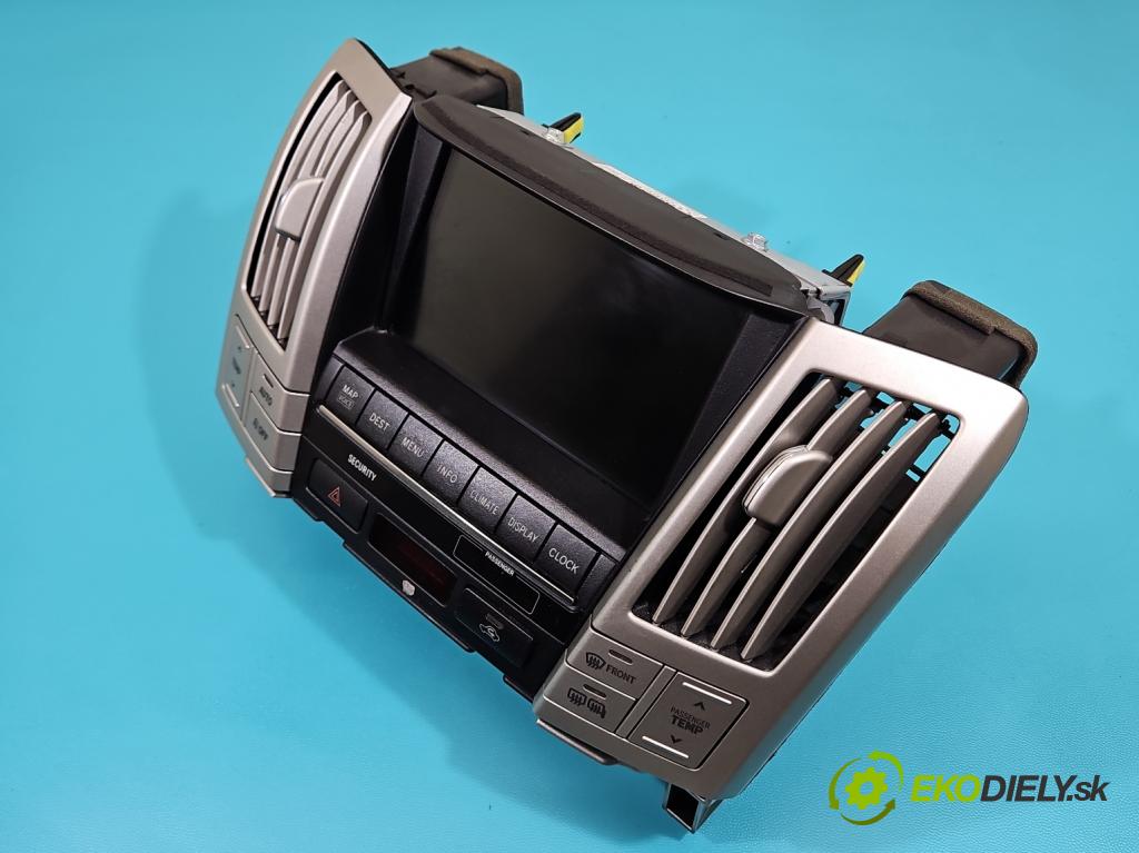 Lexus RX II 2003-2008 3.3 v6 211KM automatic 155 kW 3331 cm3 5- Zobrazit: 86110-48180 (Prístrojová doska)