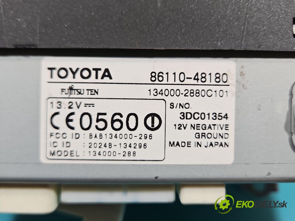 Lexus RX II 2003-2008 3.3 v6 211KM automatic 155 kW 3331 cm3 5- Zobrazit: 86110-48180 (Prístrojová doska)