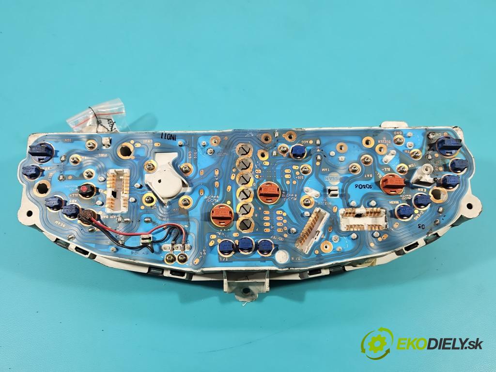 Nissan Almera N15 1995-2000 1.6 16v 90 HP manual 66 kW 1597 cm3 5- prístrojovka/ budíky  (Prístrojová doska)