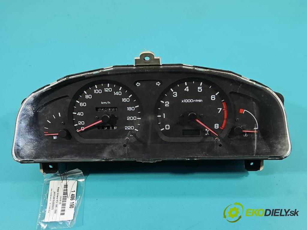 Nissan Almera N15 1995-2000 1.6 16v 90 HP manual 66 kW 1597 cm3 5- prístrojovka/ budíky  (Prístrojová doska)