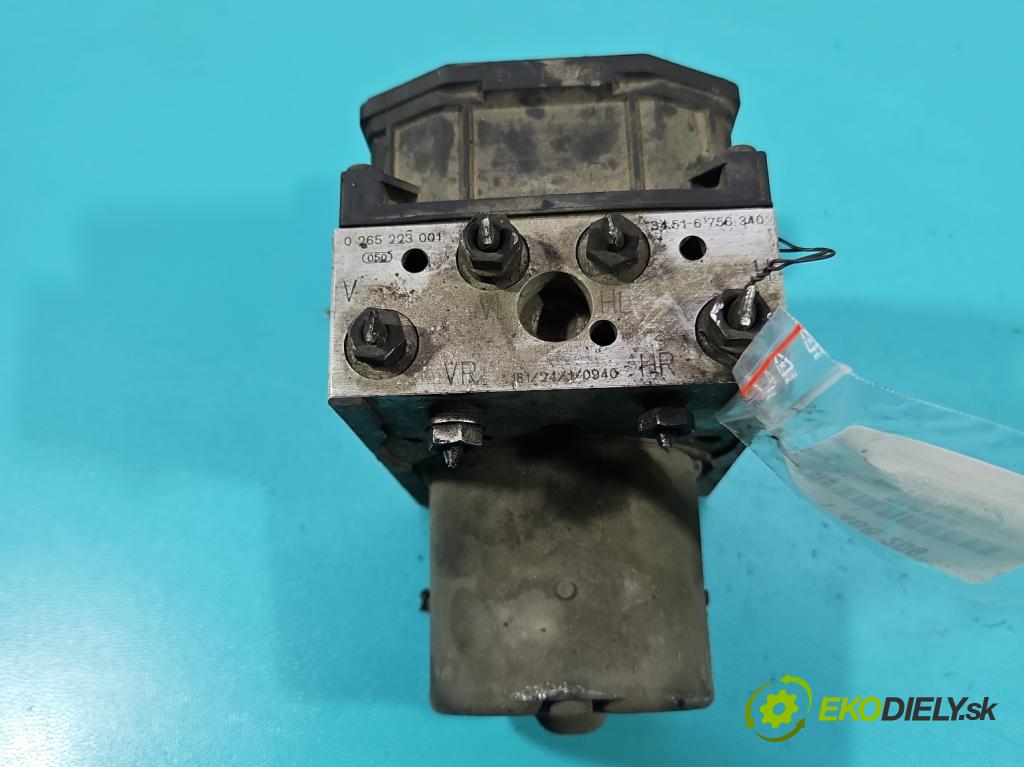 Bmw 5 E39 1996-2003 2.0d 136 HP manual 100 kW 1951 cm3 5- čerpadlo abs 0265223001 (Pumpa ABS)