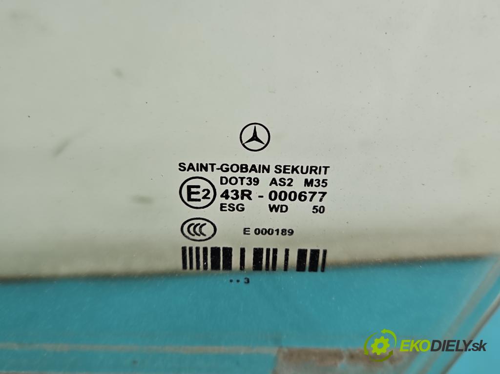 Mercedes E W212 2009-2016 2,2.0 CDI 136hp automatic 100 kW 2143 cm3 5- sklo dveře přední levé