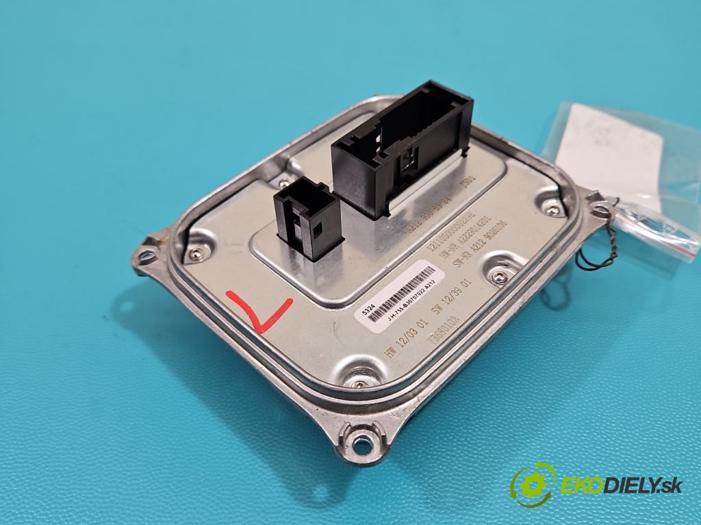 Mercedes E W212 2009-2016 2,2.0 CDI 136 HP automatic 100 kW 2143 cm3 5- střídač: xenon A2129005324 (Riadiaca jednotka xenónu)