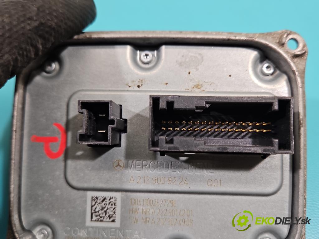 Mercedes E W212 2009-2016 2,2.0 CDI 136 HP automatic 100 kW 2143 cm3 5- střídač: xenon A2129008224 (Riadiaca jednotka xenónu)