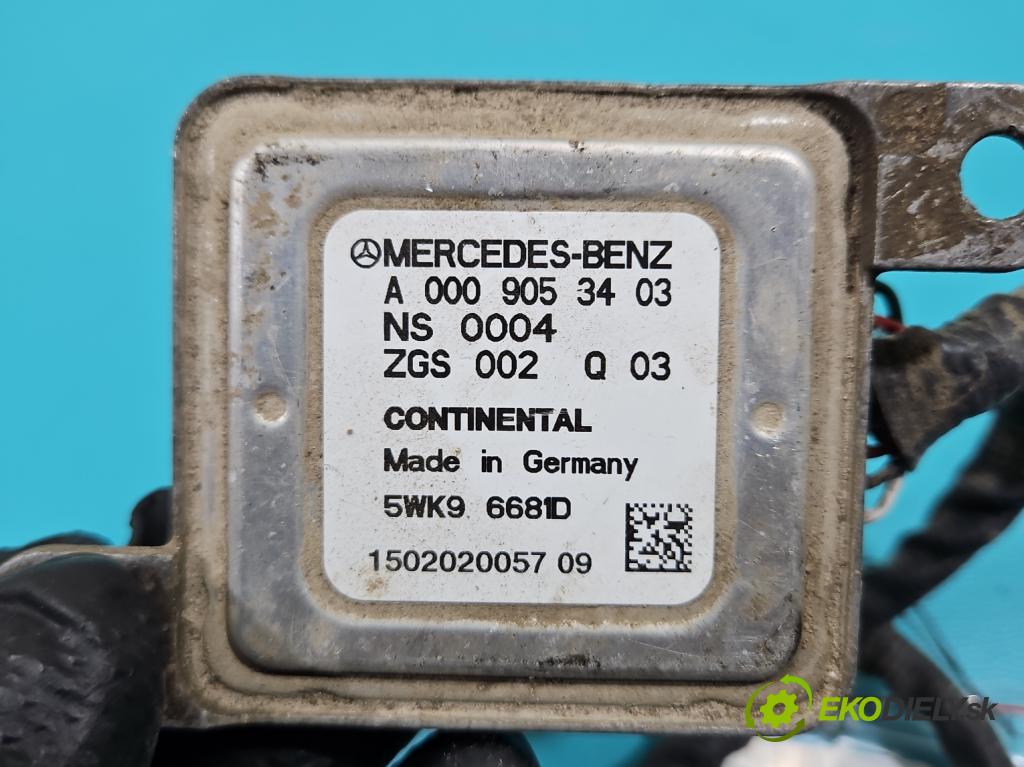 Mercedes E W212 2009-2016 2,2.0 CDI 136 HP automatic 100 kW 2143 cm3 5- Sonda lambda A0009053403 (Lambda sonda)