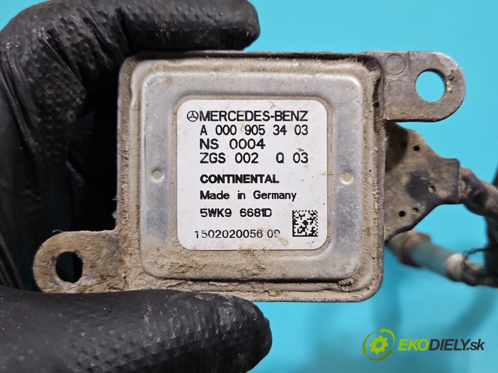 Mercedes E W212 2009-2016 2,2.0 CDI 136 HP automatic 100 kW 2143 cm3 5- Sonda lambda A0009053403 (Lambda sonda)