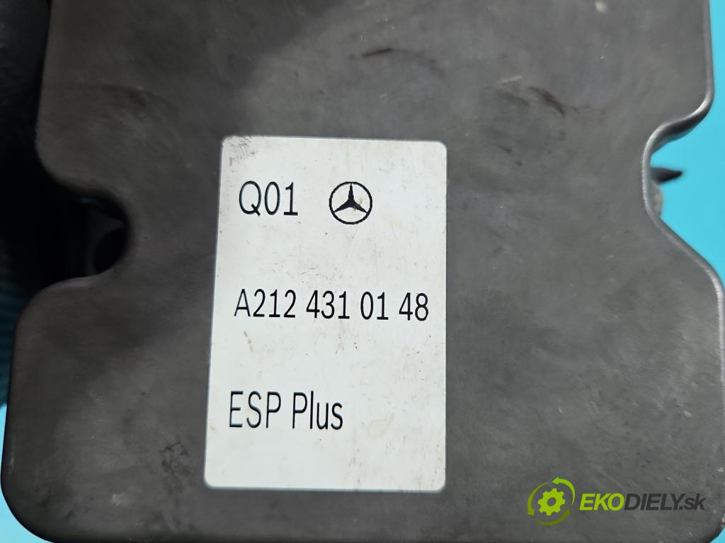 Mercedes E W212 2009-2016 2,2.0 CDI 136 HP automatic 100 kW 2143 cm3 5- čerpadlo abs A2124310148 (Pumpa ABS)