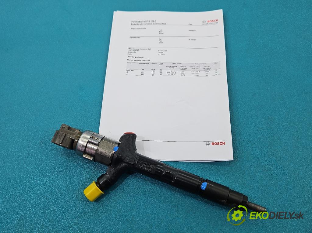 Toyota Corolla Verso I 2001-2004 2.0 d4d 90 HP manual 66 kW 1995 cm3 5- vstrek 23670-27020 (Vstrekovač paliva)