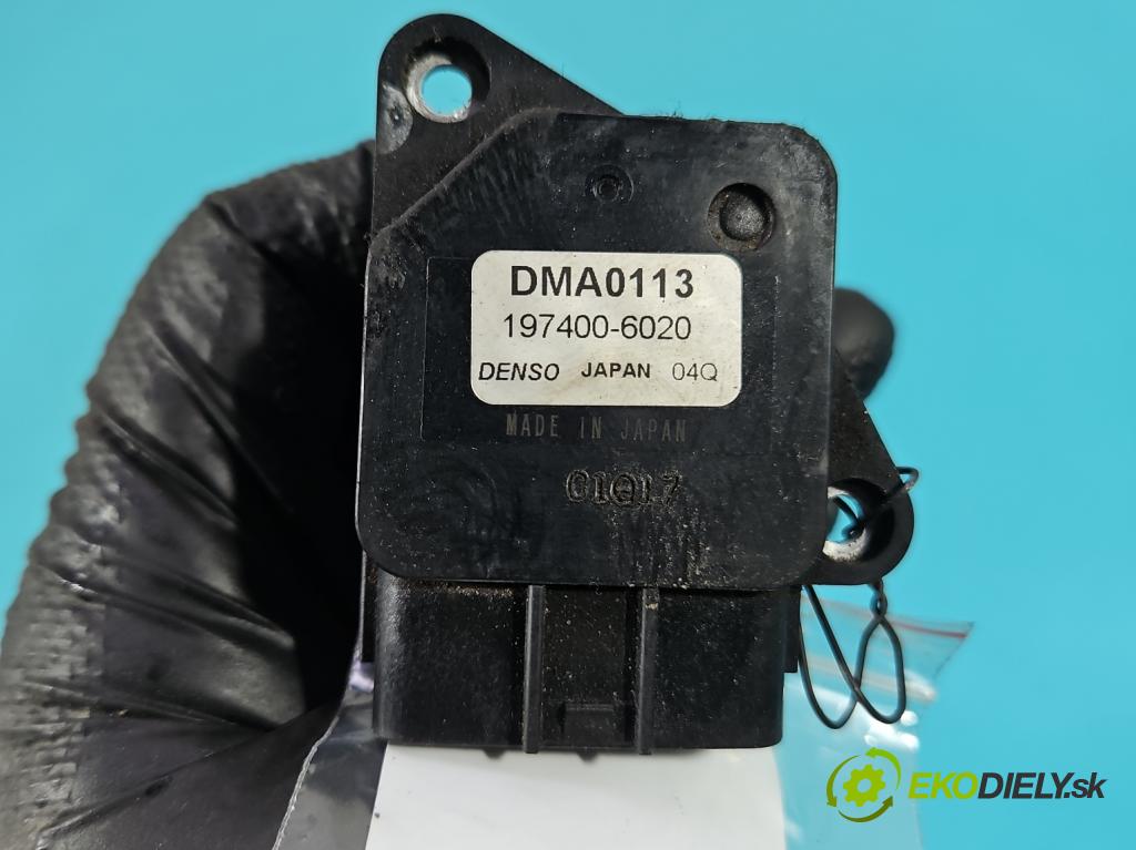 Volvo V70 II 1999-2007 2.4 20v 140 HP manual 103 kW 2435 cm3 5- průtokoměr: 197400-6020 (Váha vzduchu)