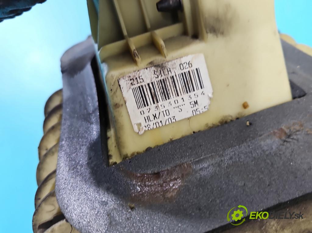 Fiat Punto II 1999-2010 1.9 jtd 86 HP manual 63 kW 1910 cm3 5- Páka: Změny: stupeň,rýchlosť 735301354 (Rýchlostná páka (kulisa))