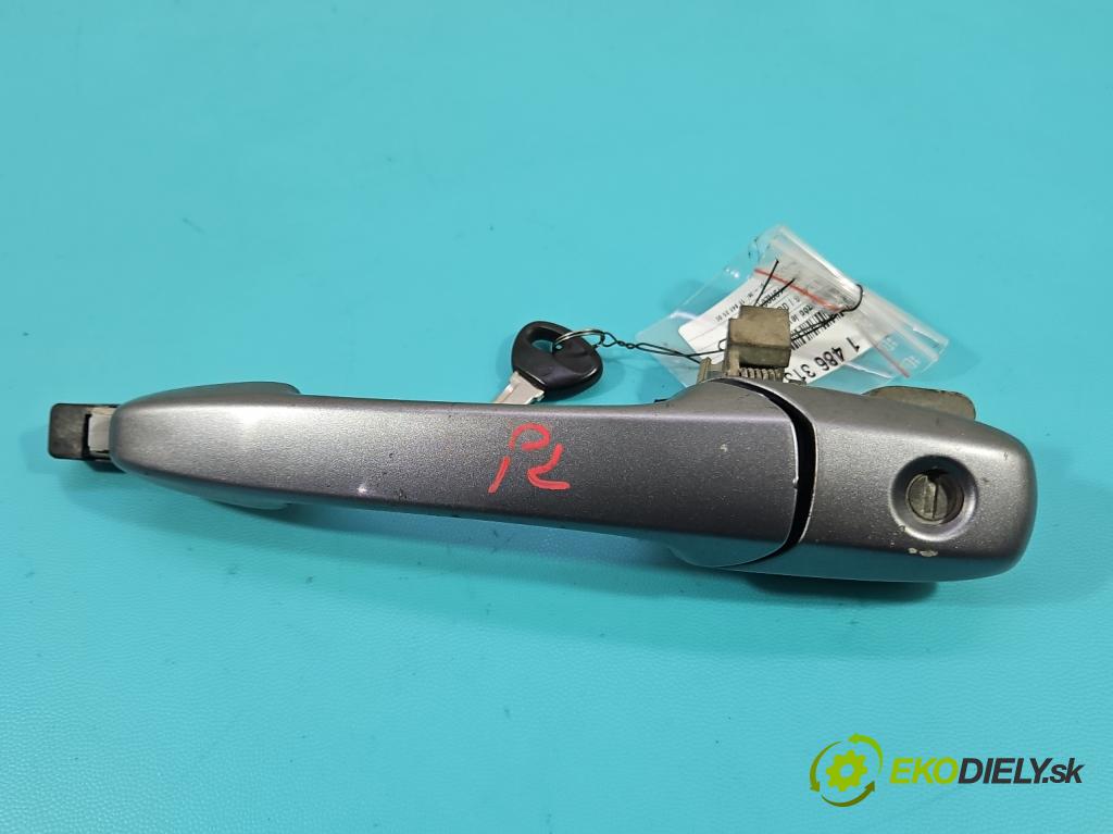 Mazda 6 I GG 2002-2007 2.0 citd 136 HP manual 100 kW 1998 cm3 5- rukoväť predné ľavé mimo:  (Kľučka dverí vonkajšia predná ľavá)