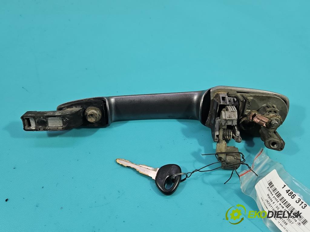 Mazda 6 I GG 2002-2007 2.0 citd 136 HP manual 100 kW 1998 cm3 5- rukoväť predné ľavé mimo:  (Kľučka dverí vonkajšia predná ľavá)