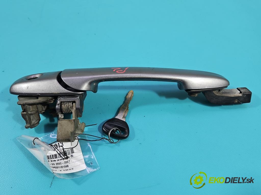 Mazda 6 I GG 2002-2007 2.0 citd 136 HP manual 100 kW 1998 cm3 5- rukoväť predné ľavé mimo:  (Kľučka dverí vonkajšia predná ľavá)