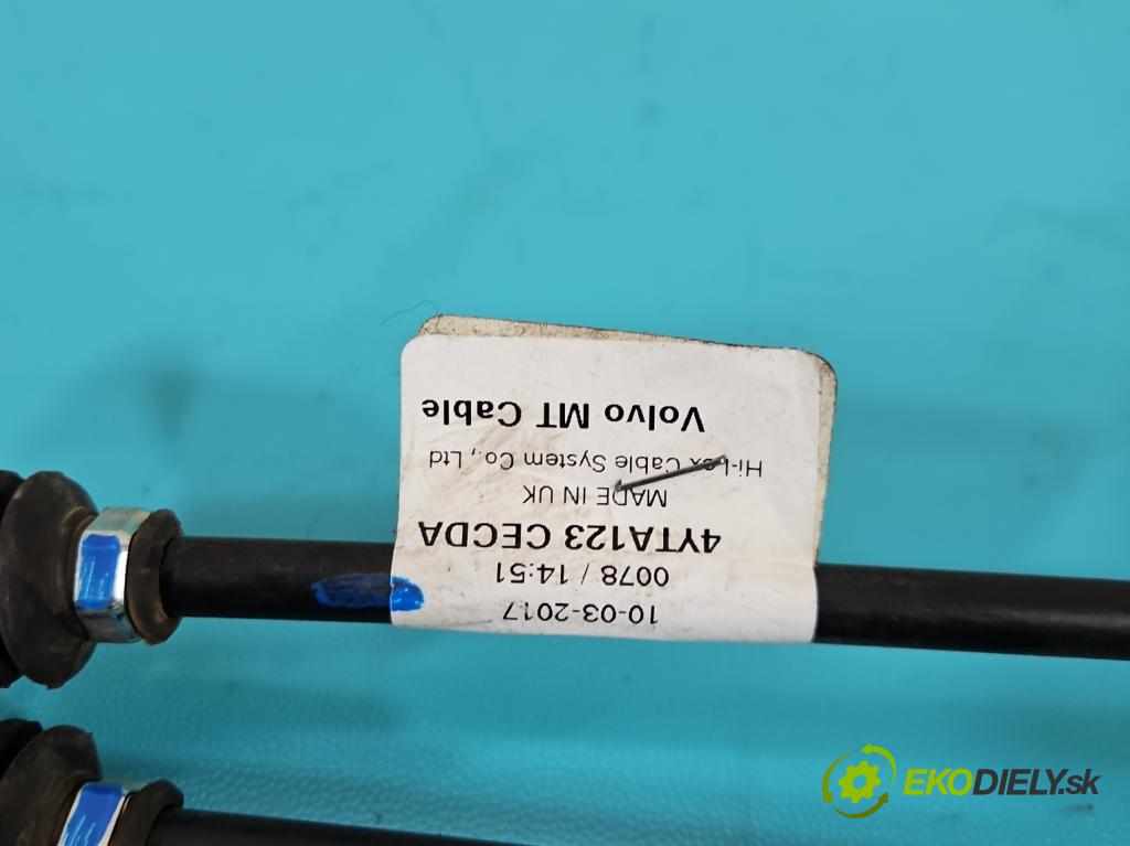 Volvo V40 II 2012-2019 2.0 D4 190 hp manual 140 kW 1969 cm3 5- kulisa změny stupňová  (Řadicí páka (kulisa) )