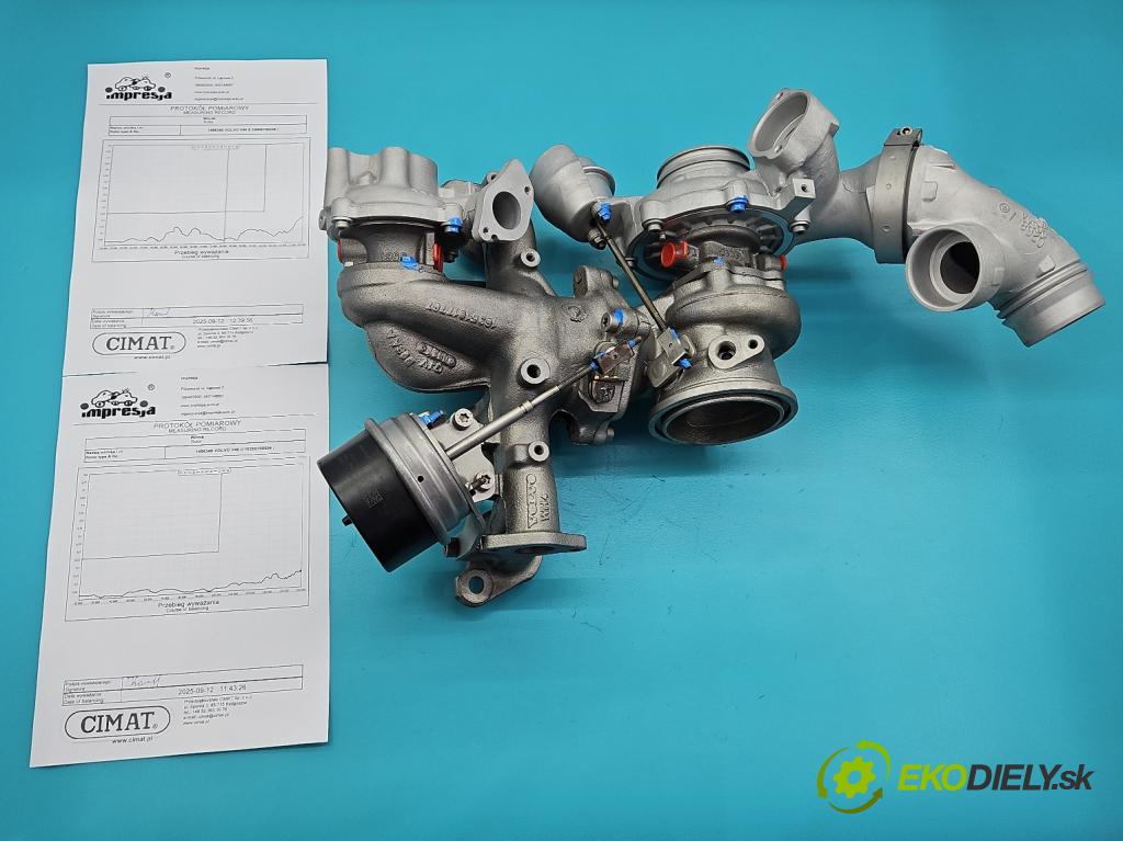 Volvo V40 II 2012-2019 2.0 D4 190 hp manual 140 kW 1969 cm3 5- Turbodmychadlo repasováno 16359700004