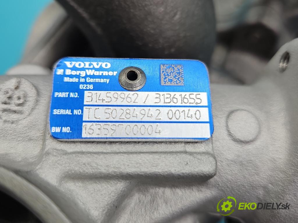 Volvo V40 II 2012-2019 2.0 D4 190 hp manual 140 kW 1969 cm3 5- Turbodmychadlo repasováno 16359700004