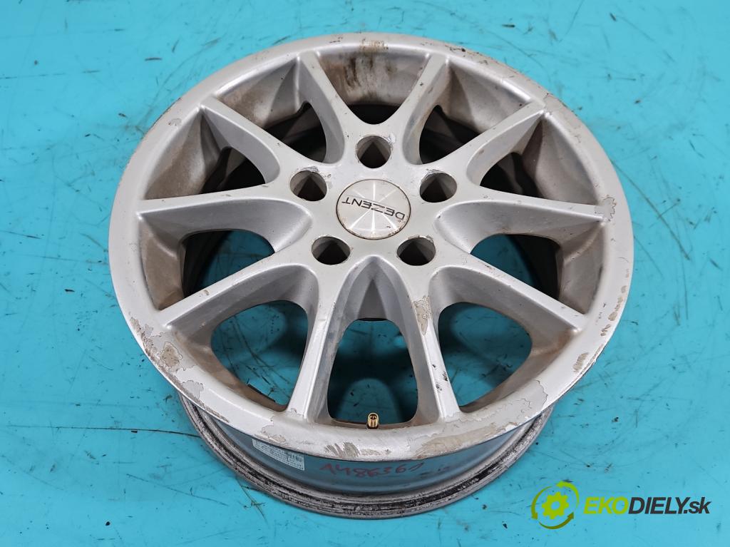 Mercedes A W169 2004-2012 1.5b: 95 hp manual 70 kW 1498 cm3 3- Felga hliník: 15" komplet