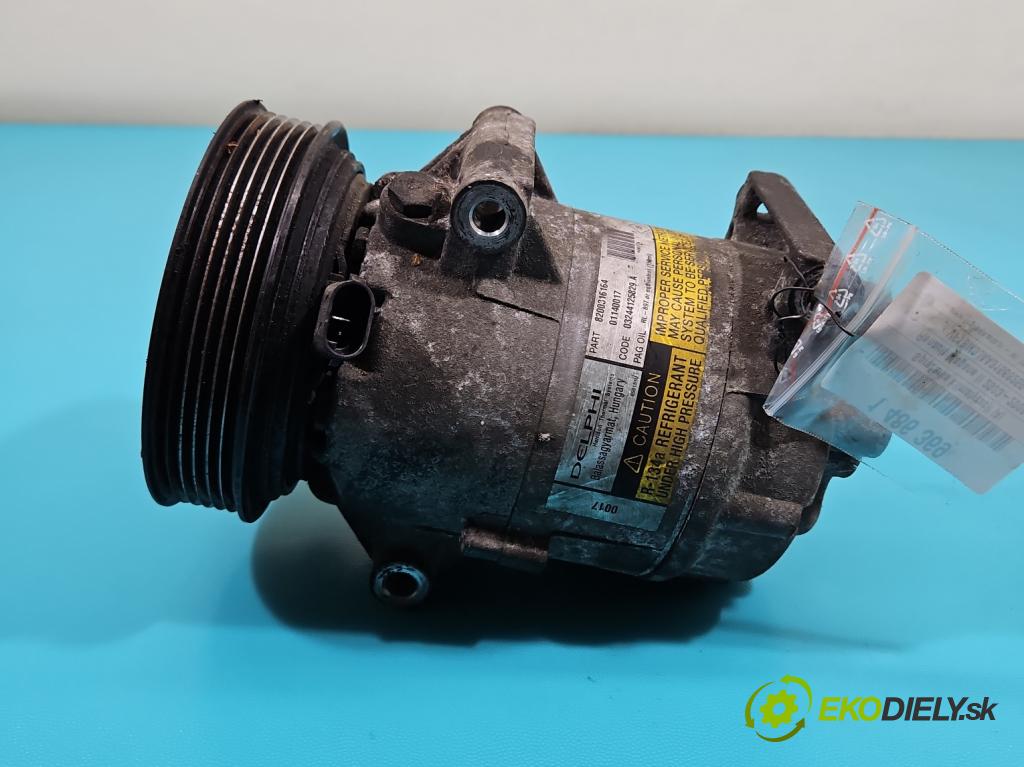 Renault Megane II 2003-2008 1.6 16v 113 HP automatic 83 kW 1598 cm3 5- Kompresor: klimatizácie 8200316164 (Kompresor klimatizácie)