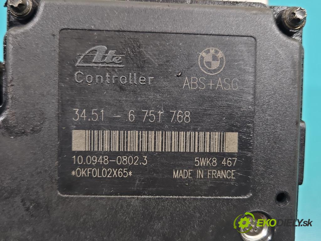 Bmw 3 E46 1998-2007 1.9b: 105 HP manual 77 kW 1895 cm3 4- čerpadlo abs 6751767 (Pumpa ABS)