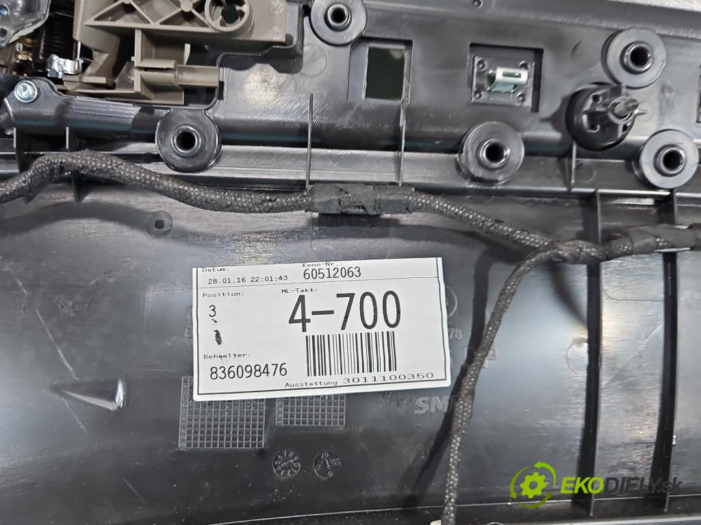 Audi Q5 2008-2016 2.0 tfsi: 220KM automatic 162 kW 1984 cm3 5- Tapacír: dveře zadní levé