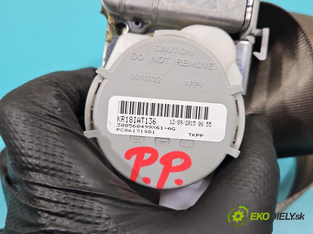 Audi Q5 2008-2016 2.0 tfsi: 220KM automatic 162 kW 1984 cm3 5- pas bezpečnosť: predné pravý 8R1857706M