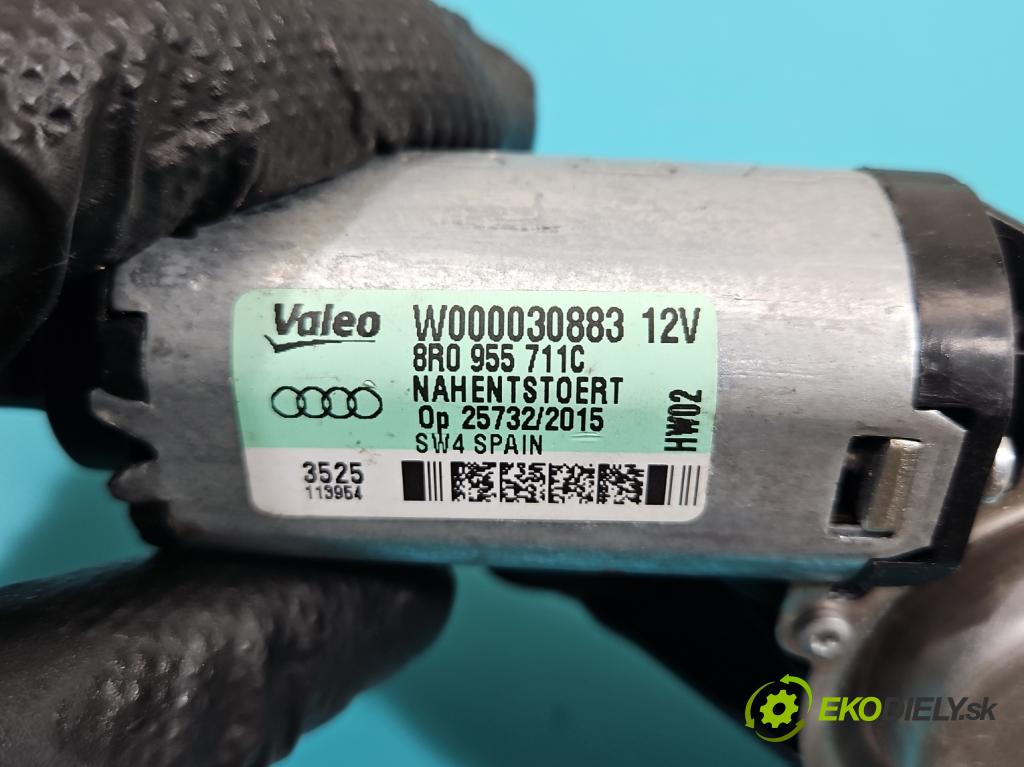 Audi Q5 2008-2016 2.0 tfsi: 220KM automatic 162 kW 1984 cm3 5- motor stieračov zadné 8R0955711C