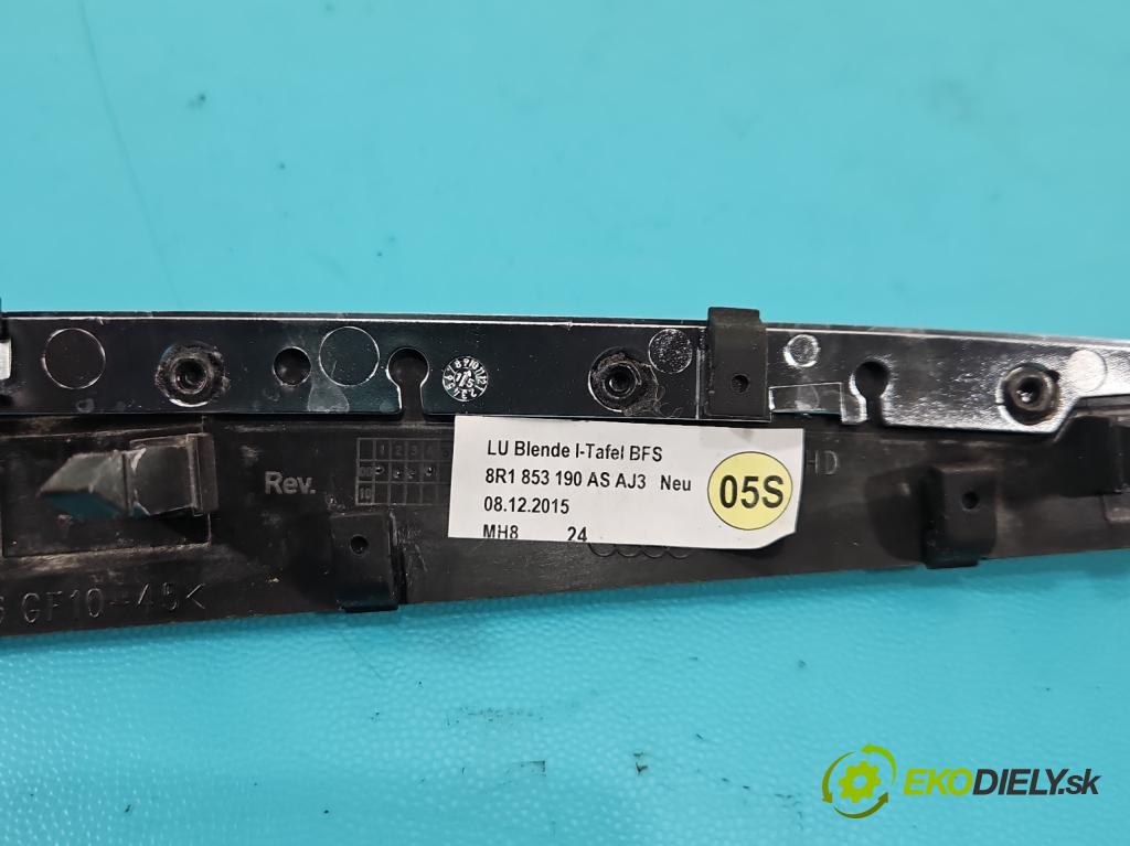 Audi Q5 2008-2016 2.0 tfsi: 220KM automatic 162 kW 1984 cm3 5- lišta ozdobná interiéry: 8R0863305C