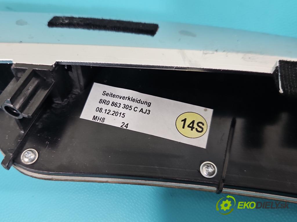 Audi Q5 2008-2016 2.0 tfsi: 220KM automatic 162 kW 1984 cm3 5- lišta ozdobná interiéry: 8R0863305C