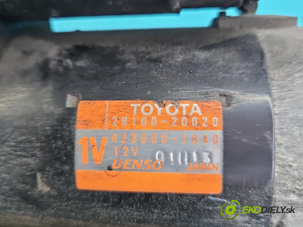Lexus RX II 2003-2008 3.5 V6 automatic 203 kW 3456 cm3 5- štartér 28100-20020 (Štartér)