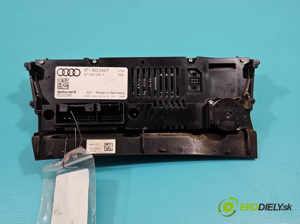 Audi A4 B8 2007-2015 2.7 tdi 190 HP automatic 140 kW 2698 cm3 4- panel kúrenia 8T1820043P