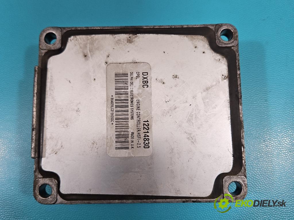Opel Meriva A 2002-2010 1.6 16v 101 HP manual 74 kW 1598 cm3 5- riadiaca jednotka motora 12214830