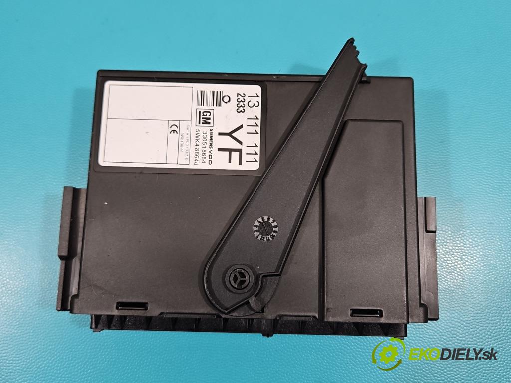 Opel Meriva A 2002-2010 1.6 16v 101 HP manual 74 kW 1598 cm3 5- riadiaca jednotka motora 12214830