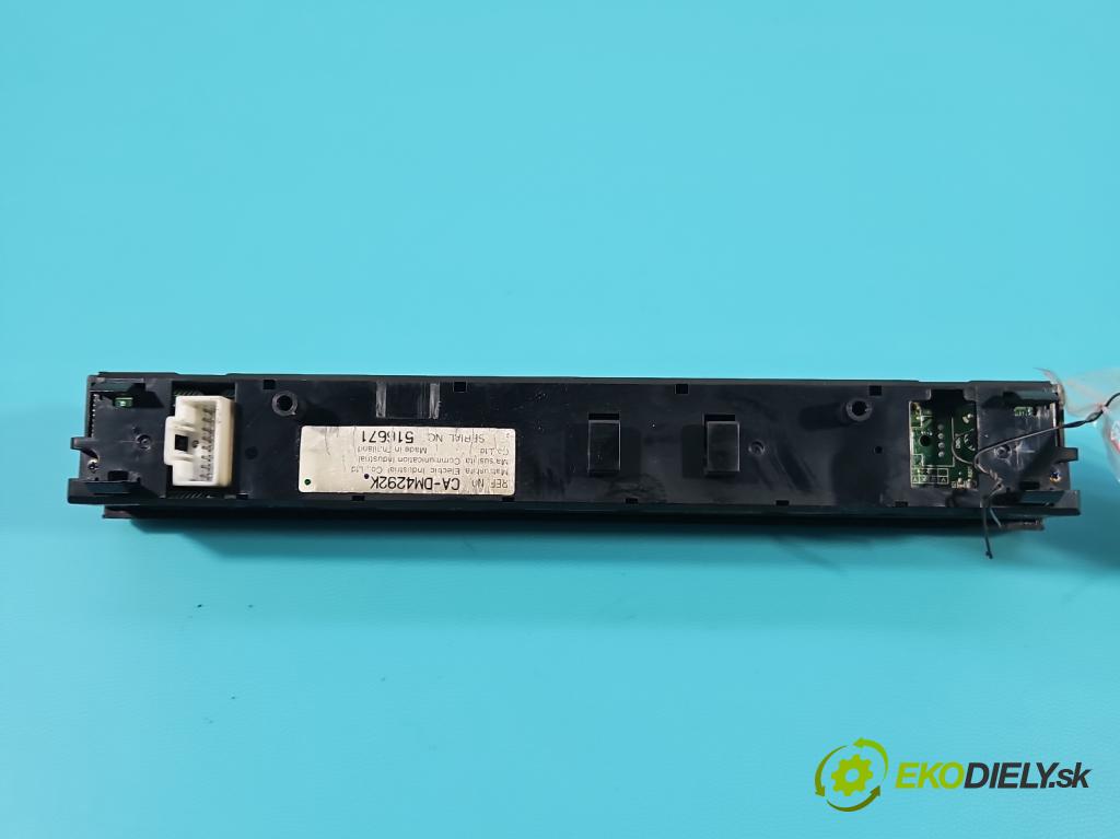 Mazda 6 I GG 2002-2007 2.0 citd 136 HP manual 100 kW 1998 cm3 4- Zobrazit: DM4292K (Prístrojová doska)