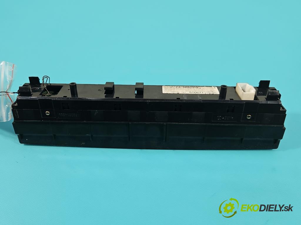 Mazda 6 I GG 2002-2007 2.0 citd 136 HP manual 100 kW 1998 cm3 4- Zobrazit: DM4292K (Prístrojová doska)