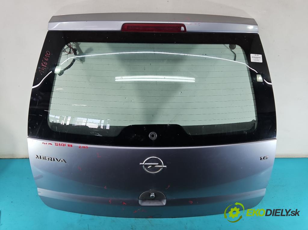 Opel Meriva A 2002-2010 1.6 16v 101 hp manual 74 kW 1598 cm3 5- zadní kufrové dveře  (Zadní kapota (kufr))