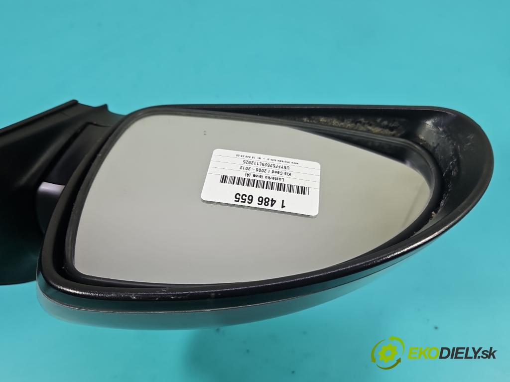 Kia Ceed I 2006-2012 2.0 CRDI 140 hp manual 103 kW 1991 cm3 5- zpětné zrcátko levé 87610-1H150 (Klika dveří ostatní)