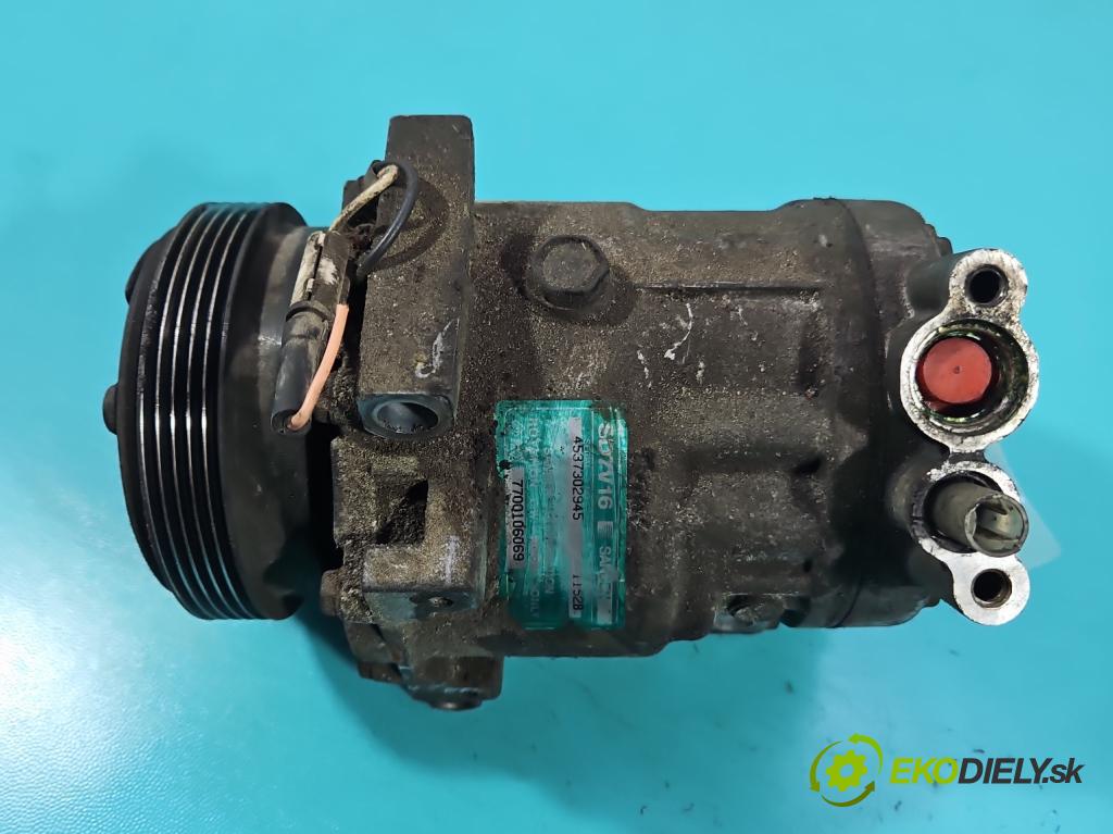 Renault Twingo I 1996-2003 1,2.0 8v 58 HP manual 43 kW 1149 cm3 3- Kompresor: klimatizácie 7700106069 (Kompresor klimatizácie)