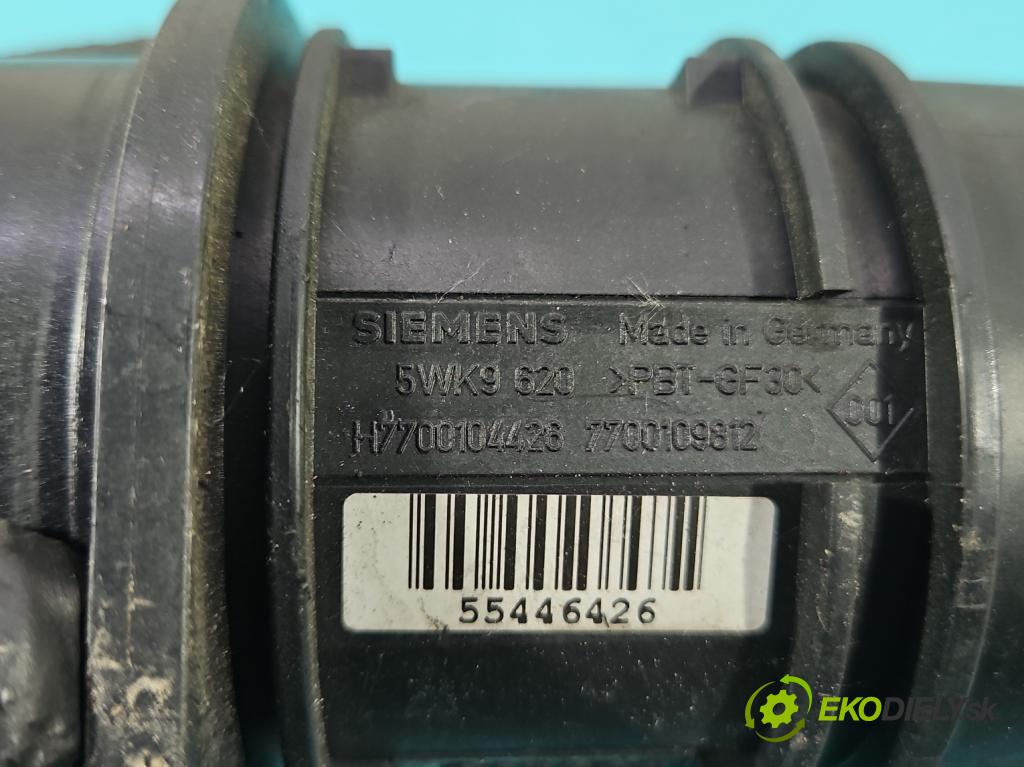Renault Scenic II 2003-2009 1.9 dci 120 HP manual 88 kW 1870 cm3 5- průtokoměr: 5WK9620 (Váha vzduchu)