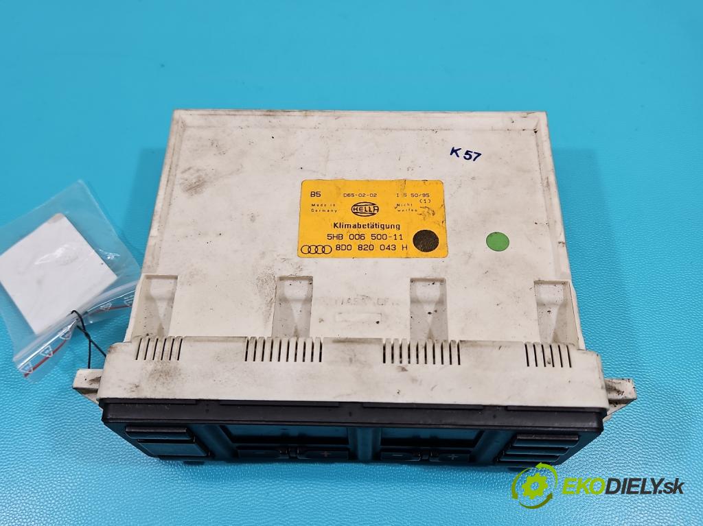 Audi A4 B5 1994-2001 1.8 20v 125 HP  92 kW 1781 cm3 4- panel kúrenia 8D0820043H