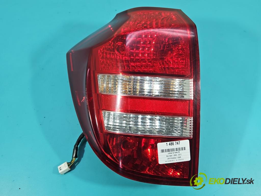Kia Ceed I 2006-2012 2.0 CRDI 140 hp manual 103 kW 1991 cm3 5- světlo zadní levé 167585 (Klika dveří ostatní)
