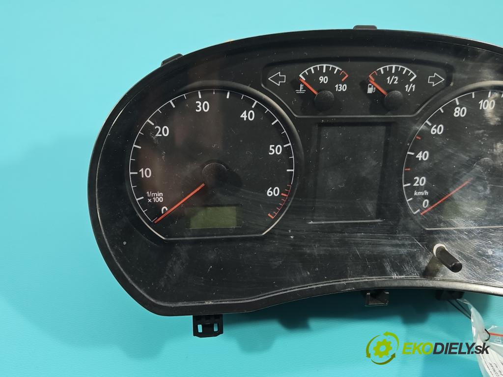 Vw Polo IV 9N 2001-2009 1.2 12v 64 HP manual 47 kW 1198 cm3 5- prístrojovka/ budíky 6Q0920800P (Prístrojová doska)