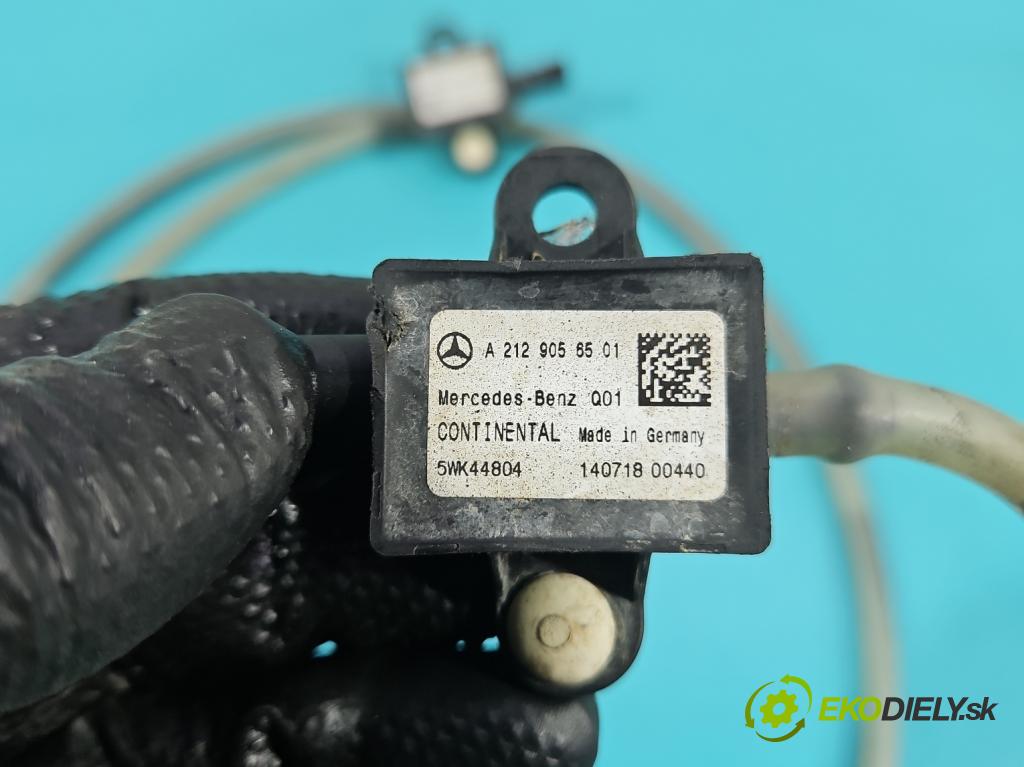 Mercedes E W212 2009-2016 2,2.0 CDI 136 HP automatic 100 kW 2143 cm3 5- snímač šokovat: A2129056501 (Snímač nárazu)