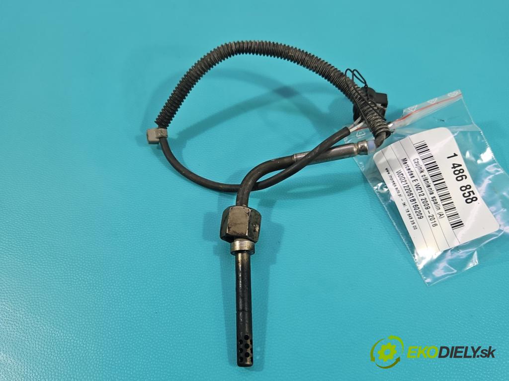 Mercedes E W212 2009-2016 2,2.0 CDI 136 HP automatic 100 kW 2143 cm3 5- snímač teploty: výfukové A0081534128 (Snímač)