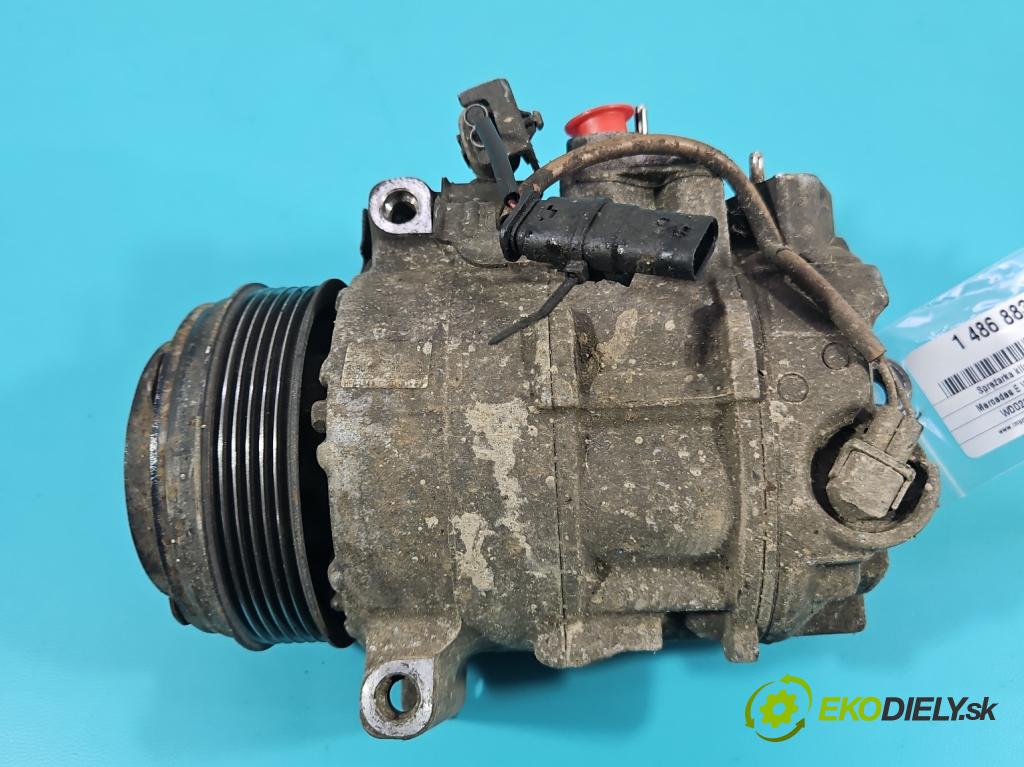 Mercedes E W212 2009-2016 2,2.0 CDI 136 HP automatic 100 kW 2143 cm3 5- Kompresor: klimatizácie 447280-7080 (Kompresor klimatizácie)