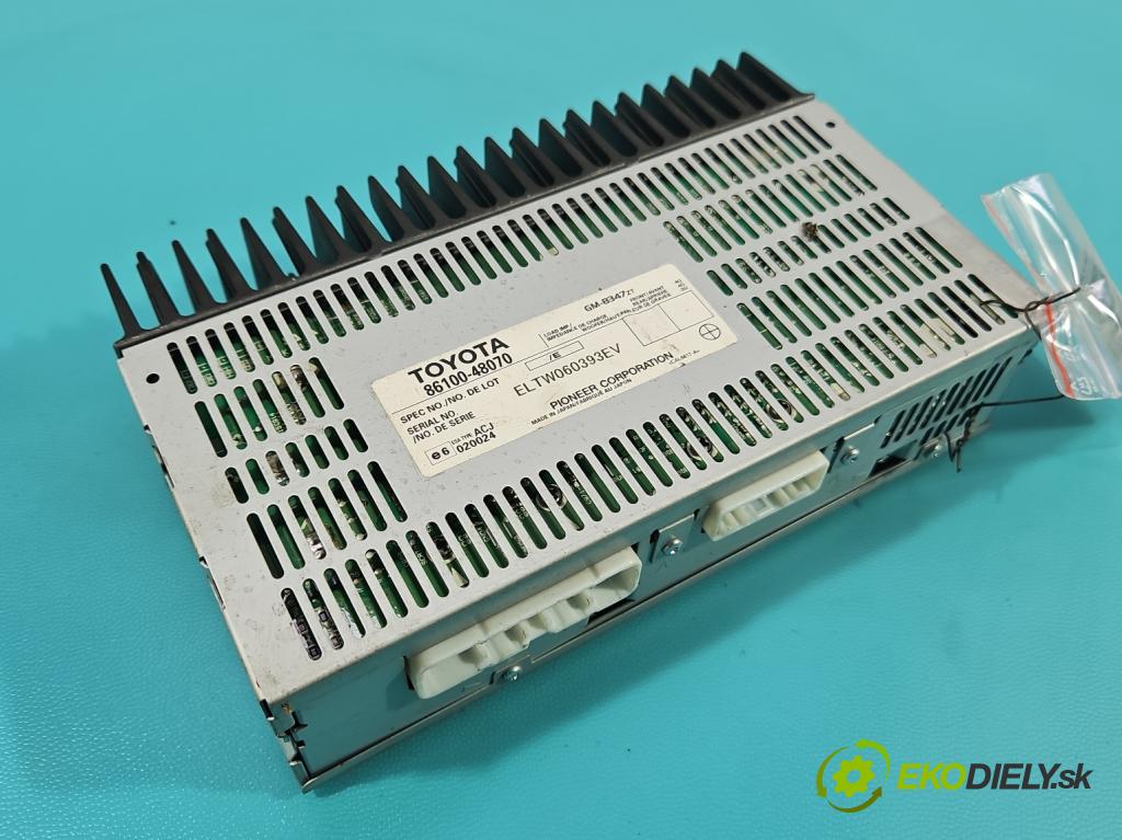 Lexus RX II 2003-2008 3.3 v6 211KM automatic 155 kW 3331 cm3 5- Zesilovač: 86100-48070 (Zosilňovač)