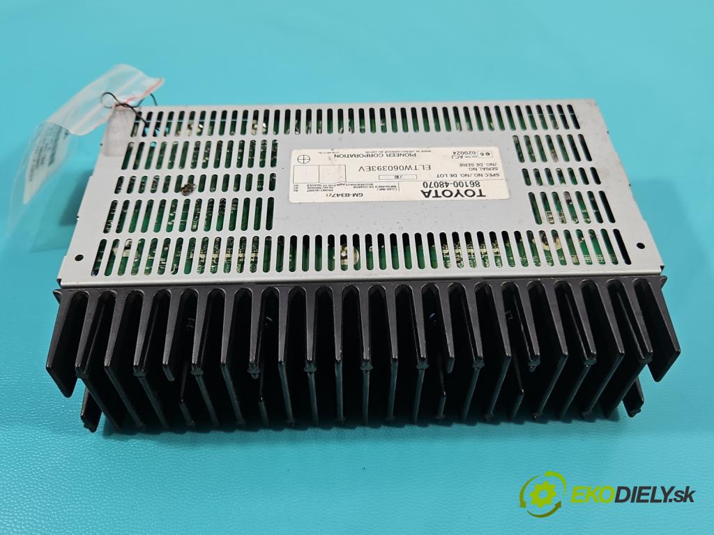 Lexus RX II 2003-2008 3.3 v6 211KM automatic 155 kW 3331 cm3 5- Zesilovač: 86100-48070 (Zosilňovač)